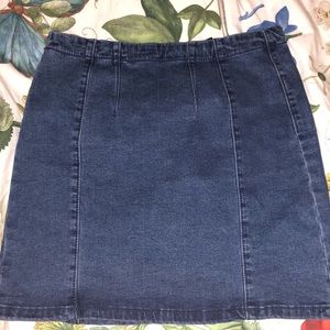 Denim skirt